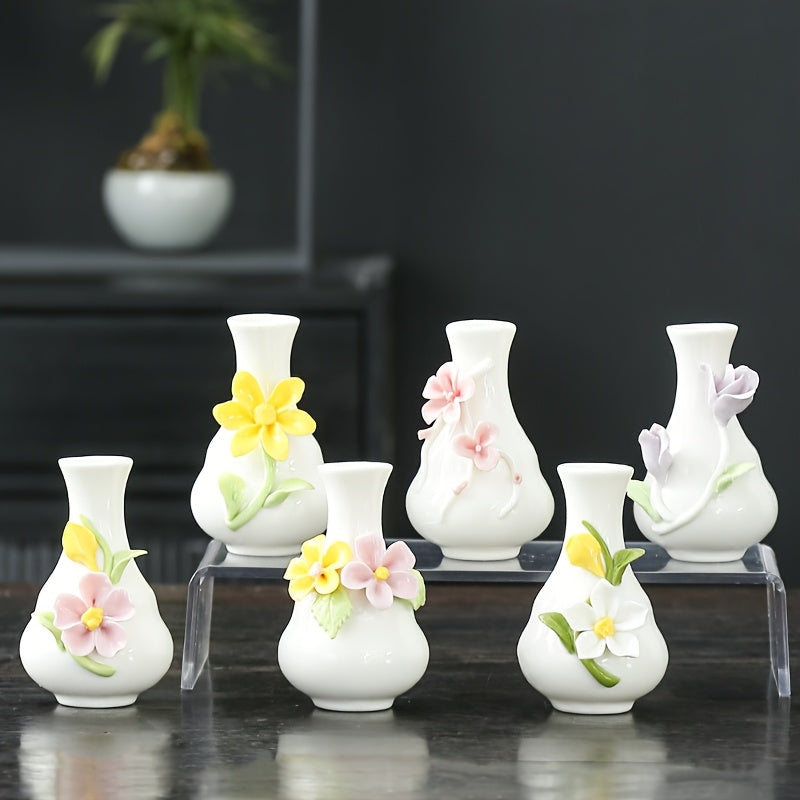 Two Elegant Handcrafted Vases, Retro Floral Decorations, for Home and Office Use, Living Room Desktop, Center Decoration, Wedding and Party Decoration, Desktop Centerpiece, Elegant Design, Retro Vase, Handcrafted Pottery, Flower Vase, Decorative Vase