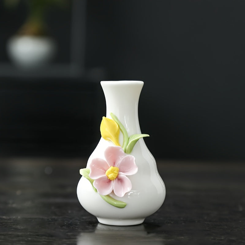 Two Elegant Handcrafted Vases, Retro Floral Decorations, for Home and Office Use, Living Room Desktop, Center Decoration, Wedding and Party Decoration, Desktop Centerpiece, Elegant Design, Retro Vase, Handcrafted Pottery, Flower Vase, Decorative Vase