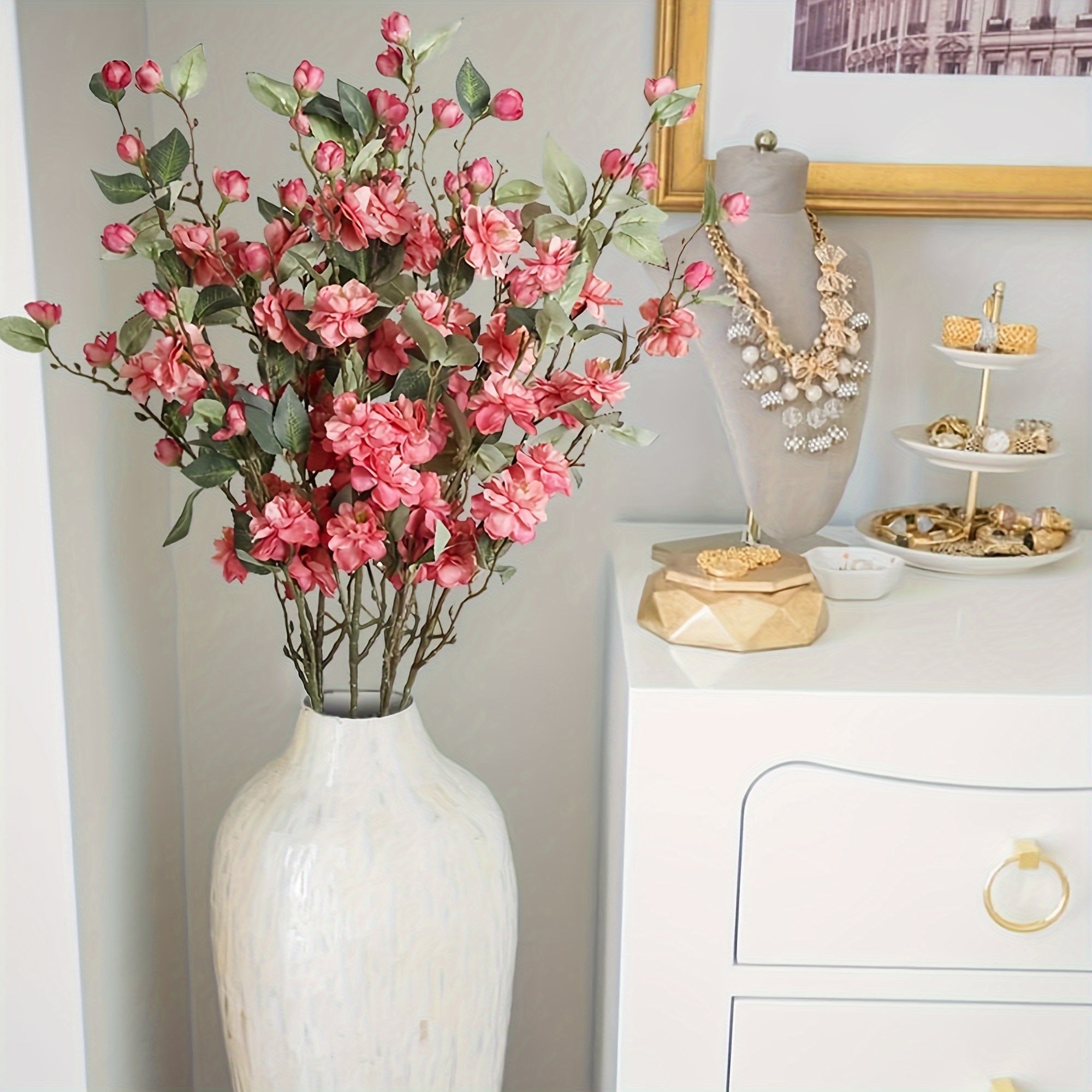 5pcs Camellia Artificial Flower 35.43\