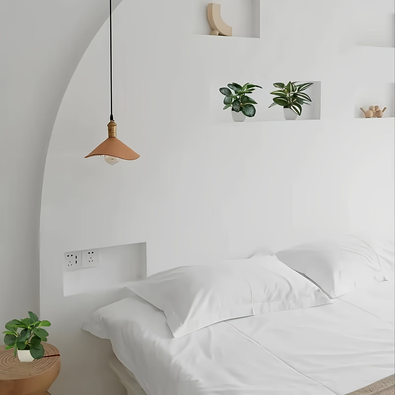 4pcs set, mini fake flower pots, small white flower pots, small fake plants, suitable for desktop bathroom bedroom green decoration, spring and summer decoration St. Patrick's Day Easter decoration, beauty room decoration